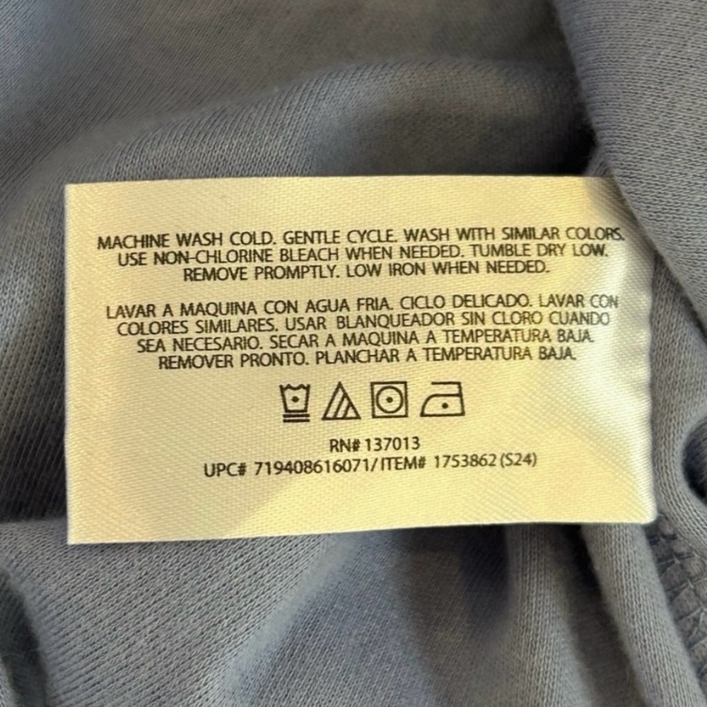 Orvis Notched Neck Tunic Top NWT - Picture 8 of 11